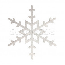 Акриловая светодиодная фигура Снежинка 96 см, белая LED-ICE