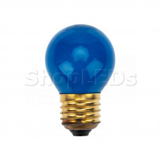 Лампа накаливания e27 10 Вт синяя колба, SL401-113